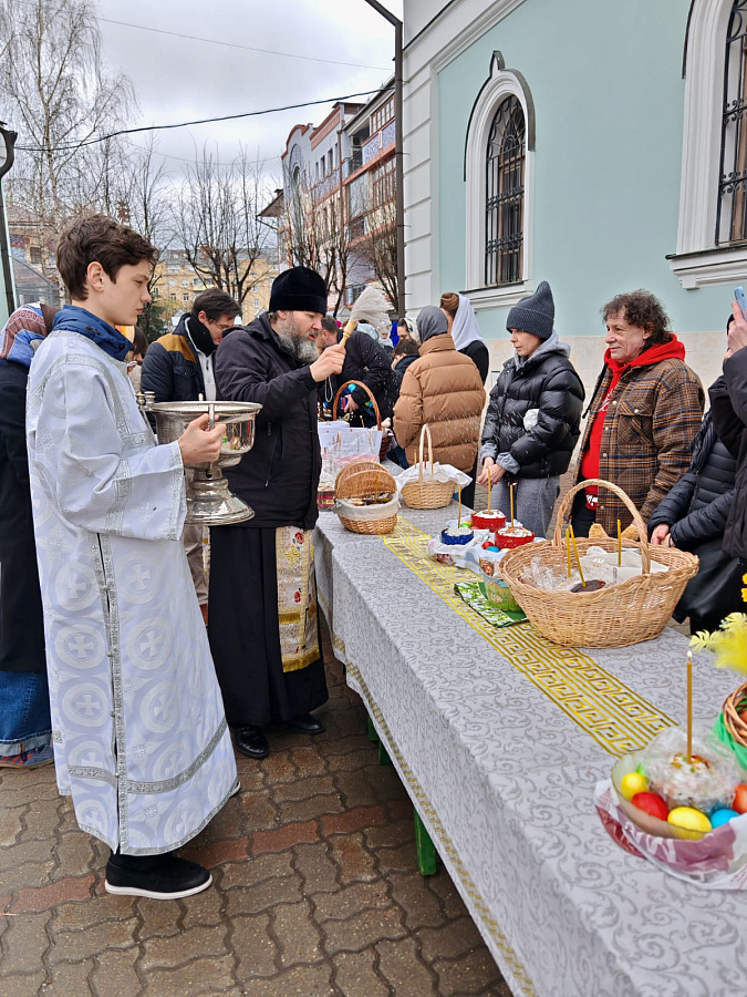 Освящение куличей. — фото 5