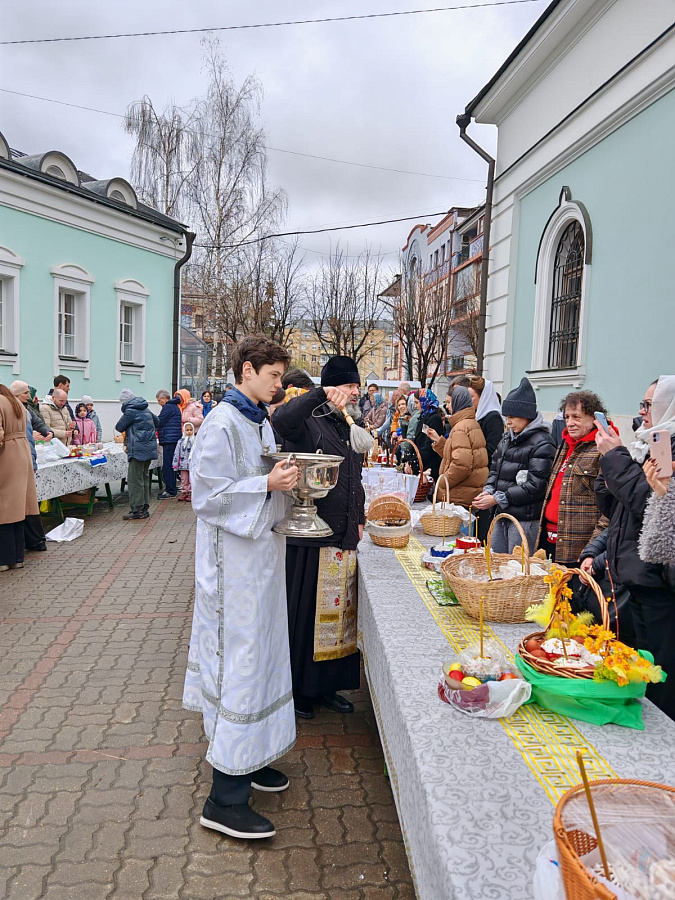 Освящение куличей. — фото 4